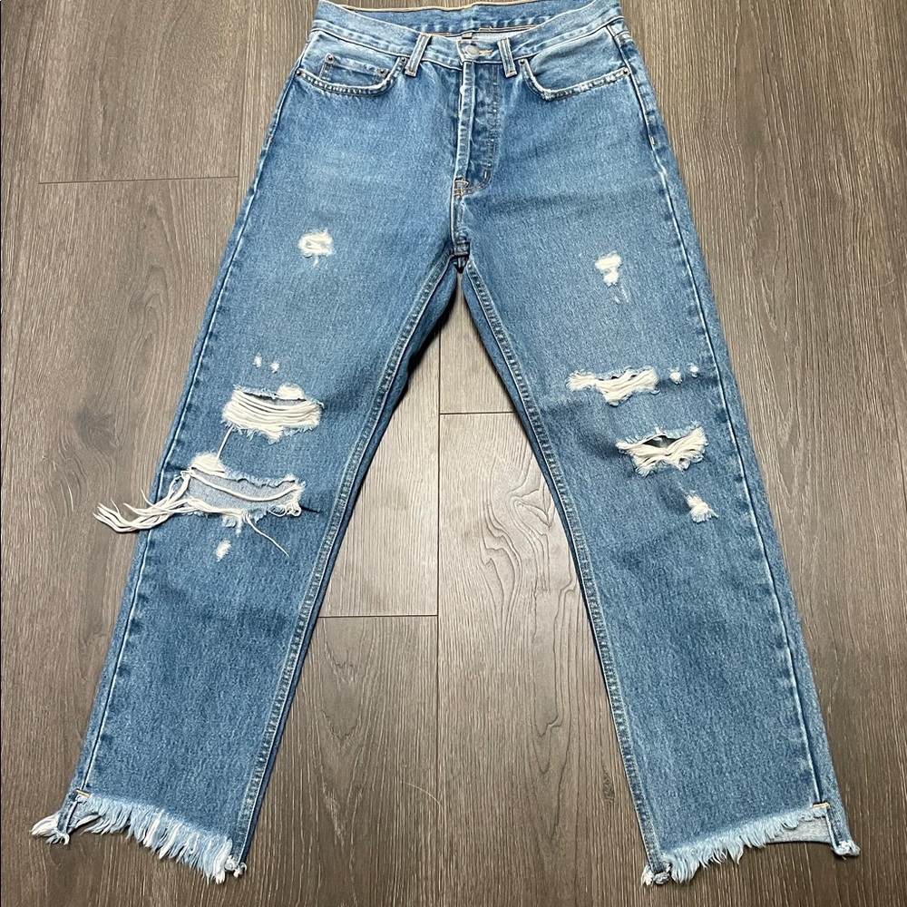 Carmar Distressed Emilia Jean Size 27 Y2K Coastal Cowgirl
